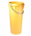 Tub pentru descărcarea deşeurilor, galben, 1,1 m, 40-50 cm