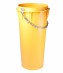 Tub pentru descărcarea deşeurilor, galben, 1,1 m, 40-50 cm